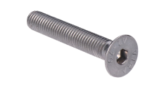 Nerezový šroub (M10x100mm) zápustná hlava, imbus, DIN7991 /AISI304