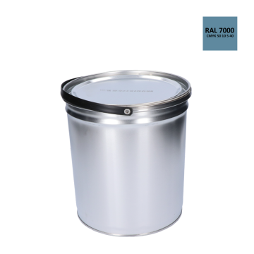 Barva antikorozní polomatná na zinek 5 kg veverčí-šedá