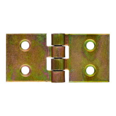 Závěs pásový 54 x 25 mm, žlutý zinek