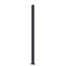 Plotový sloupek 65 x 65 x 1857,5 mm do betonu s patkou