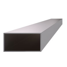 Profil 80 x 40 x 2 x 6000 mm, broušená nerez AISI 304
