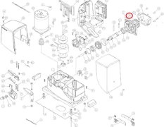 PD0710A0000 Pastorok Z=15 M4 pre mnoho NICE pohonov