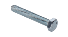Šestihranný šroub M6 x 16 mm, DIN 933, pevnost 8.8, Zn