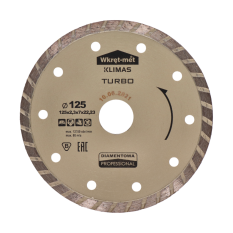 Turbo diamantový kotouč 125 x 2,3 x 22 mm