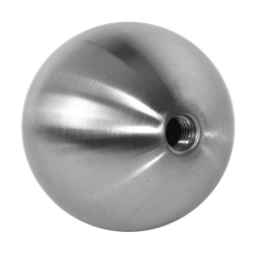 Koule plná se závitem M8 / ø 50mm, broušená nerez K320 / AISI304
