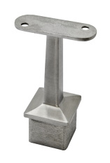 Držák madla pevný / plochý (65x81mm), broušená nerez K320 / AISI304