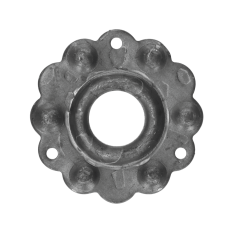 Štítek ke klice-zdobený H 65 x L 65 mm, hr. 2 mm