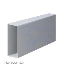 Uzavřený profil 40x20x1,25mm, zinkovaný DX51D+Z100, hladký