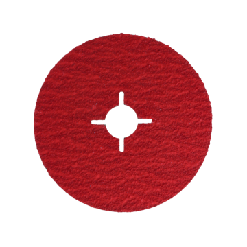 Brusný fibrový kotouč, ø 125 mm, keramické zrno 80