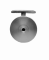 Držák madla na stěnu (pevný, na trubku ø 42,4 mm), odsazení 75 mm, ocel bez povrchové úpravy