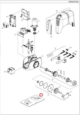 520PIAT004A00 podstavec pod motor, pozinkovaný