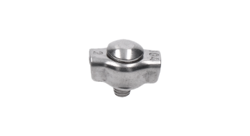 Lanková svorka - simplex pro nerezové lanko 2 mm, broušená nerez K320 / AISI304