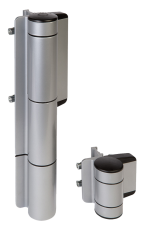 Záves s hydraulickým samozatváračom, 180°, do 200 kg, SILV