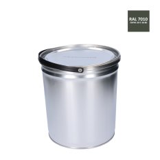 Barva antikorozní polomatná na zinek 5 kg stanově -šedá