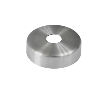 Kryt (ø 45 / 12 mm) otvor ø 12,5 mm, broušená nerez K320 / AISI304