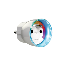 FGWPE-102 ZW5 inteligentní zásuvka s měřením (2.5kW) LED, pracuje s FIBARO produkty as vybranými produkty skupiny NICE.