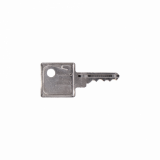 Klíč zámku značky KEY č.121 vybroušený, pro pohony i klučové spínače