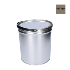 Barva antikorozní polomatná na zinek 5kg béžově -šedá