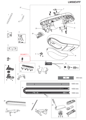 041A4017-1 spojovací adaptér, kovový