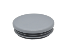 Vnitřní krytka kulatá D-42mm plastová, šedá