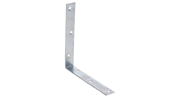 úhelník 150x150x22mm, 2,0mm, galvanicky pozinkovaný, díry průměr 4,5mm - v počte 6ks